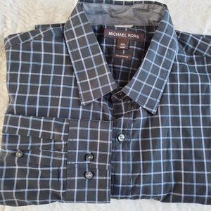 MICHAEL KORS TRIM STRETCH CASUAL SHIRT